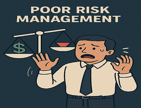 Poor Risk Management
